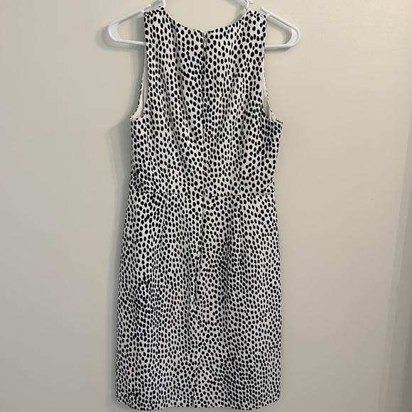 J.Crew Basketweave Sheath Dress In Animal Print - Picture 5 of 6